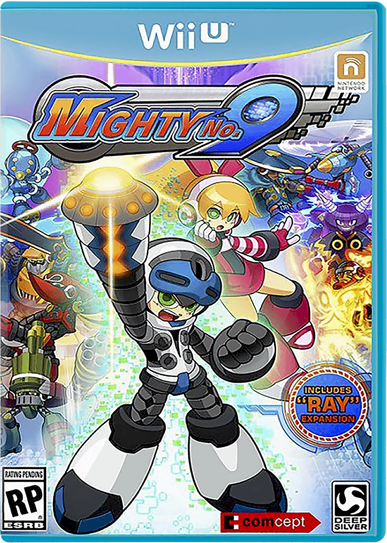 Mighty No. 9 box art for Wii U